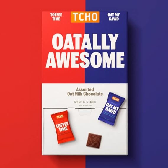 TCHO CHOCOLATE Toffee Time Singles .83 OZ