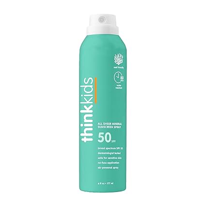 THINK KIDS SHEER SUNSCREEN SPRAY SPF 50 6OZ