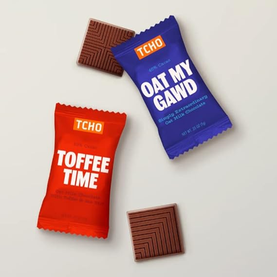 TCHO CHOCOLATE Toffee Time Singles .83 OZ