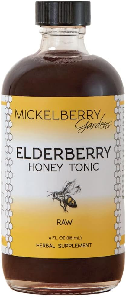 MICKELBERRY GARDENS ELDERBERRY HONEY TONIC 4OZ