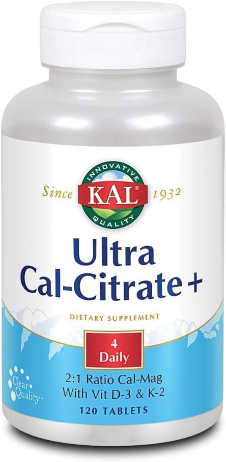 Kal Ultra Cal-Citrate+ 120CT Tablet