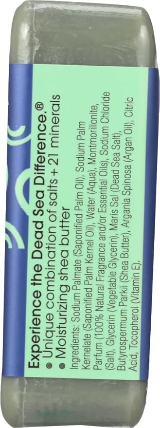 ONE WITH NATURE DEAD SEA FRENCH GREEN CLAY BAR SOAP 7OZ