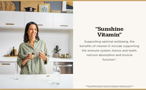 Solgar Vitamin D3 (Cholecalciferol) 25 mcg (1000 IU) Softgels 100softgel