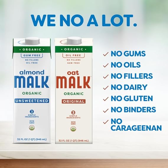 Malk Org almond milk