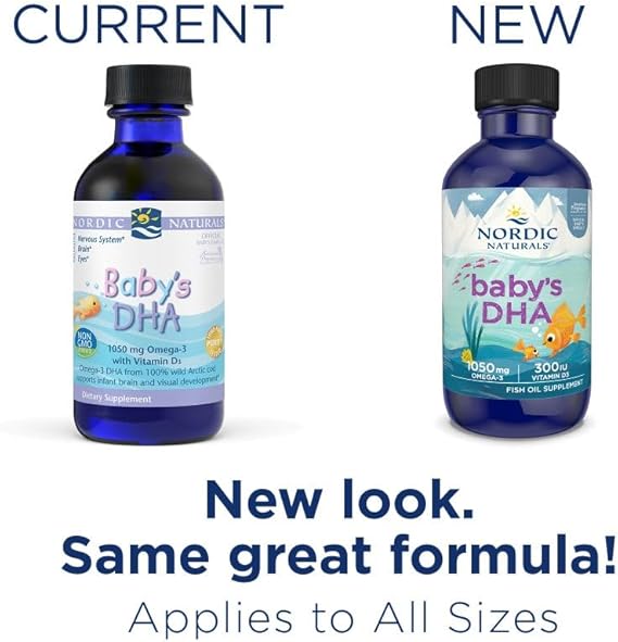 Nordic Naturals Baby's DHA Liquid 2 FL OZ (60 mL)