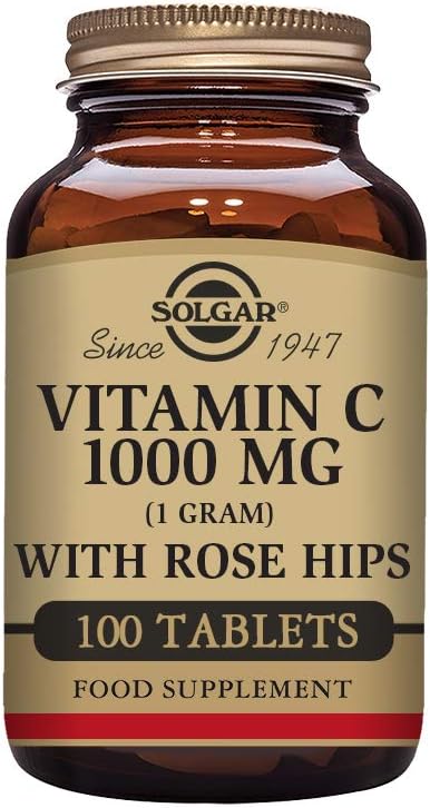 Solgar Vitamin C 1000 mg with Rose Hips Tablets 100tablet