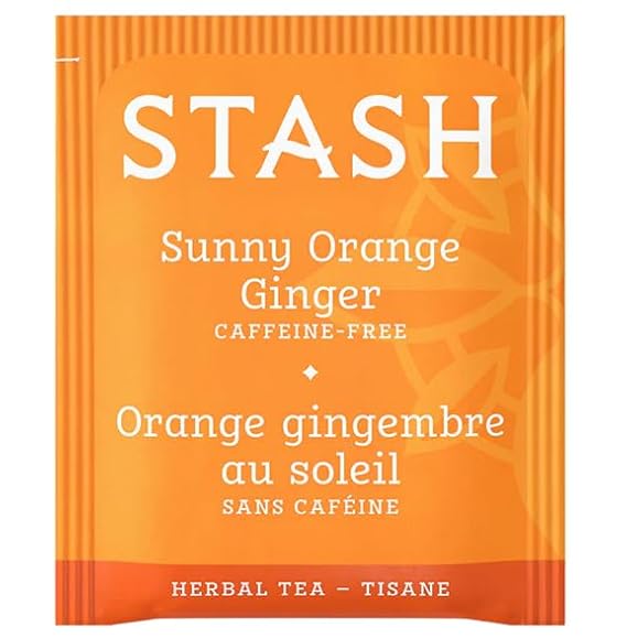STASH TEA Sunny Orange Ginger Tea 18 BAG