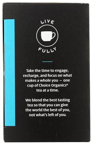 CHOICE ORGANIC TEAS White Elderflower Tea 16 BAG