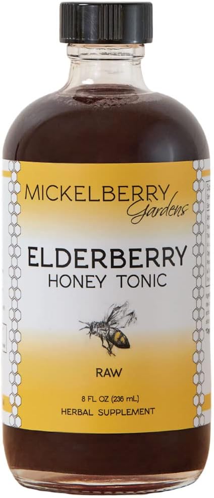MICKELBERRY GARDENS ELDERBERRY HONEY TONIC 8OZ
