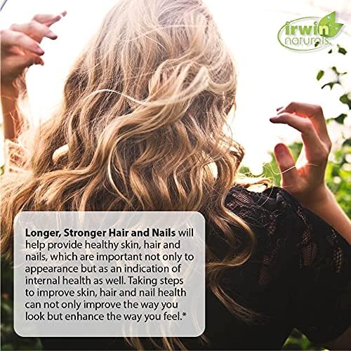 Irwin Naturals Longer, Stronger Hair And Nails 120 Softgels