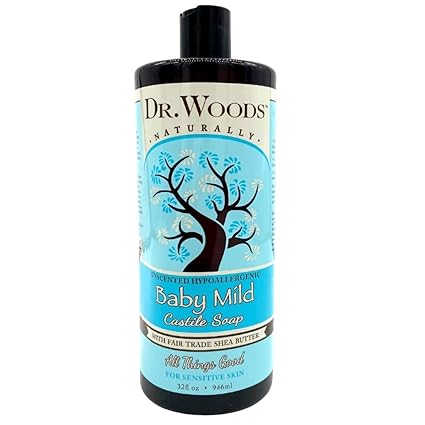 Dr Woods Naturally Baby Mild Castile Soap Unscented