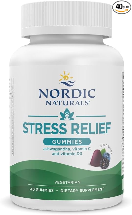 Stress Relief Gummies 40 Vegetarian Gummies