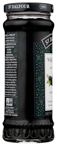 ST. DALFOUR Conserves, Wild Blueberry 10 OZ