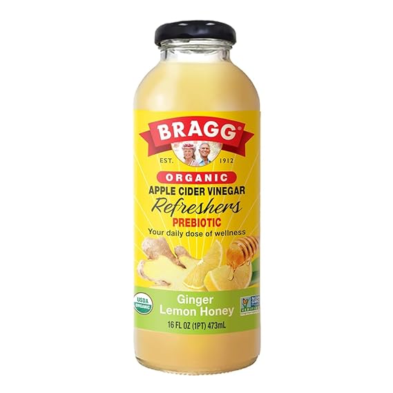 BRAGG Ginger, Lemon, Honey Refreshers 16 OZ