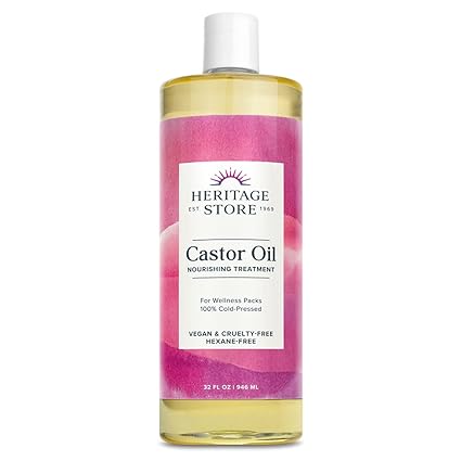 Heritage Store Castor Oil 32floz
