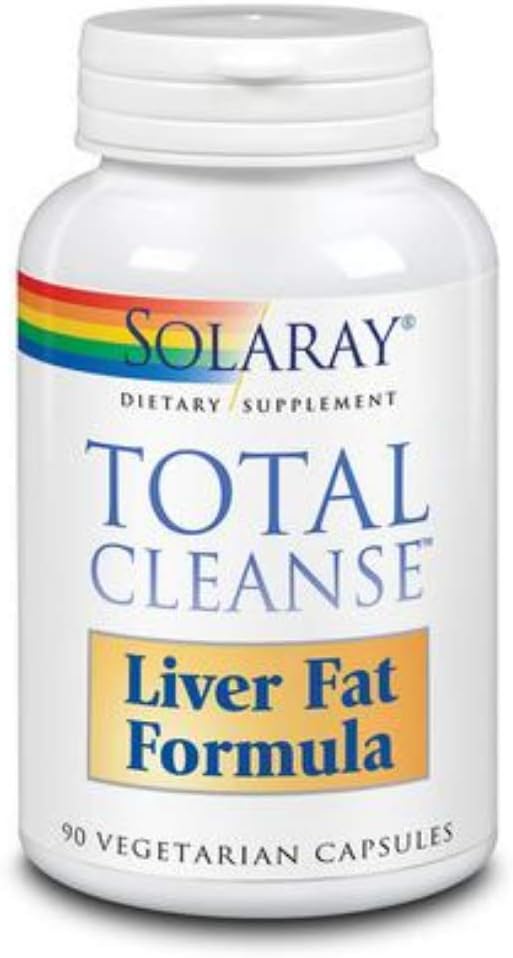 Solaray Total Cleanse™ Liver Fat Formula 90CT Veg Capsule