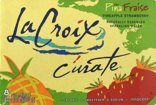 LACROIX Pineapple Strawberry 12 OZ