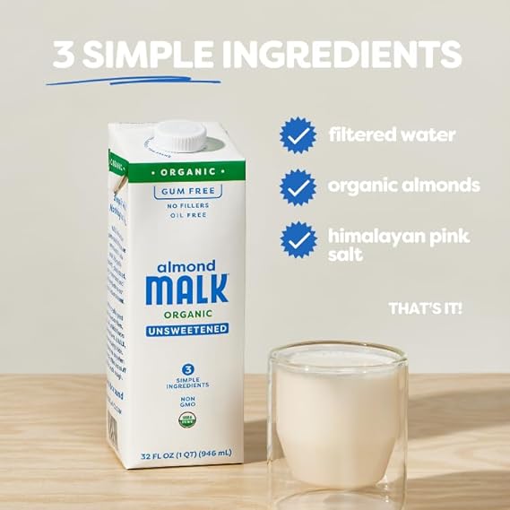 Malk Org almond milk
