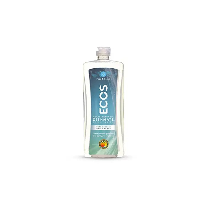 ECOS Dishmate, Free & Clear 25 OZ