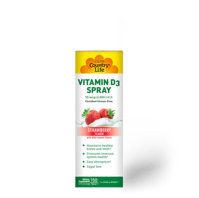 Country Life VITAMIN D3 SPRAY 2000IU 0 Spray