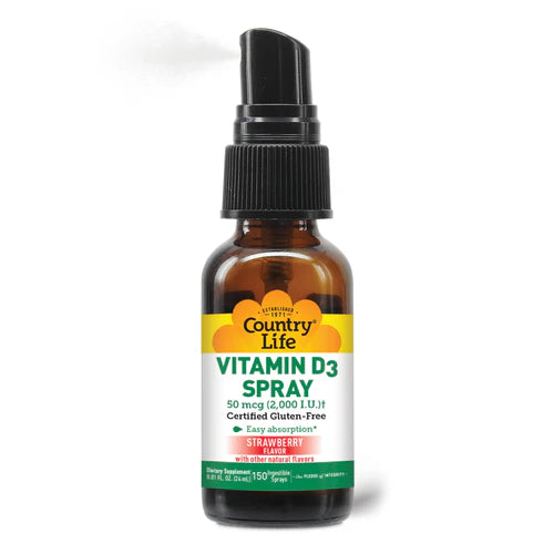 Country Life VITAMIN D3 SPRAY 2000IU 0 Spray