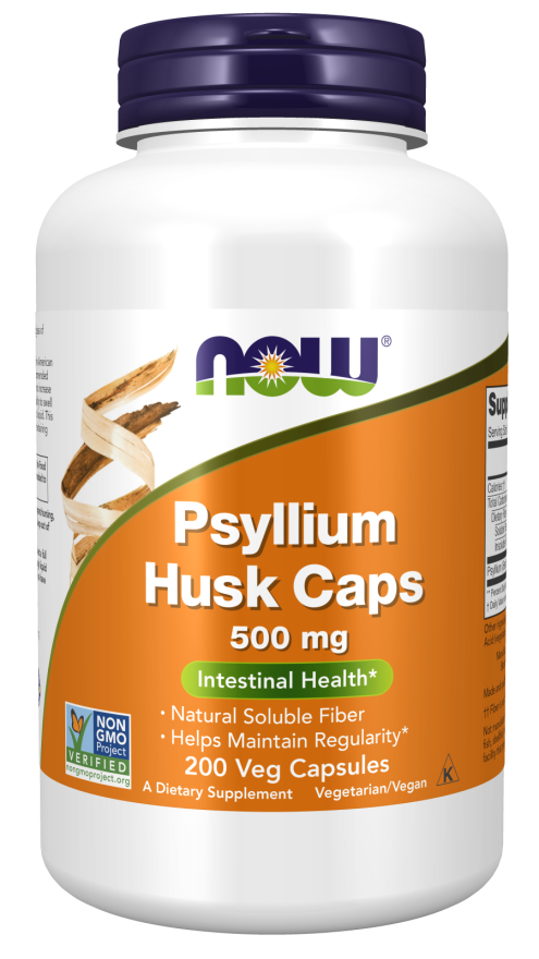 Now PSYLLIUM HUSK 500mg 200 VCAPS
