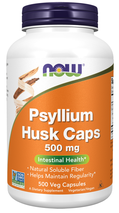Now PSYLLIUM HUSK 500mg 500 VCAPS