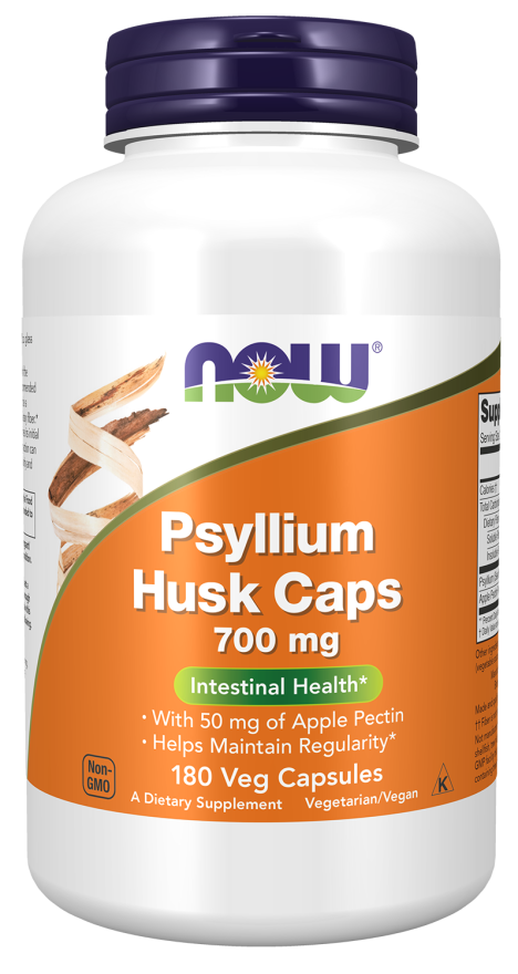 Now PSYLLIUM HUSK 700mg + PECTIN 180 VCAPS