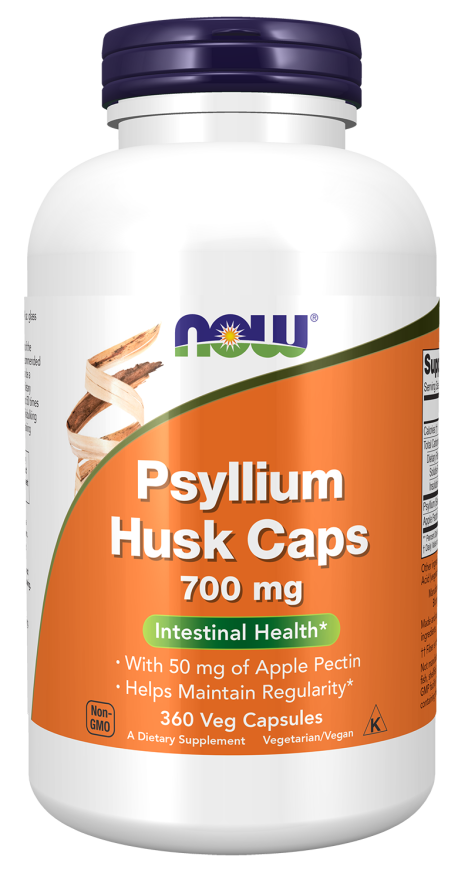 Now PSYLLIUM HUSK 700mg + PECTIN 360 VCAPS