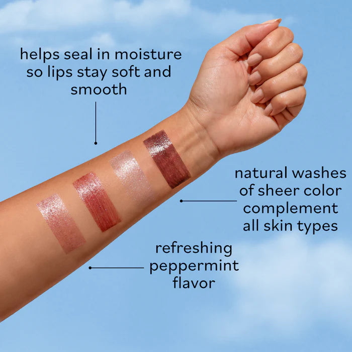 BÁLSAMO LABIAL ORGÁNICO SABORIZADO SKY ORGANICS, VARIEDAD DE 4 PIEZAS, .15 OZ