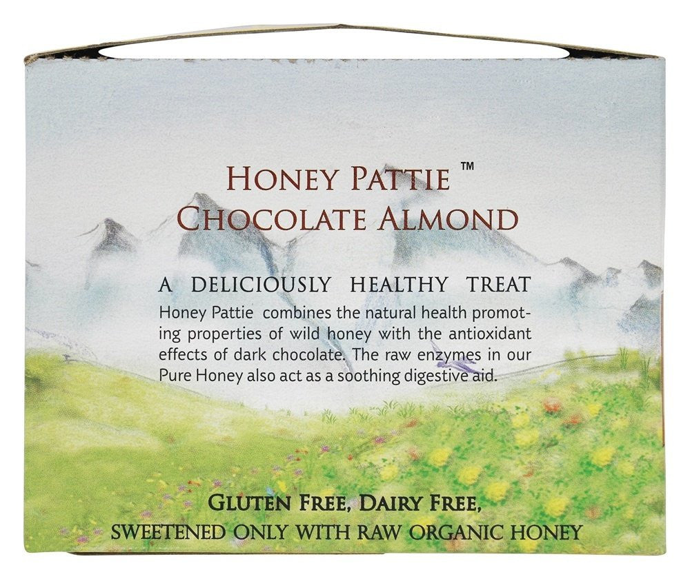 HEAVENLY ORGANICS Chocolate Almond Hny Patties 3-PK 16/1.2 OZ