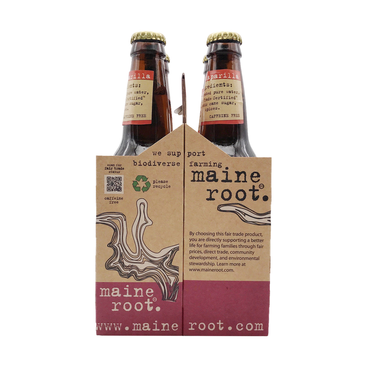 Maine Root Sarsaparilla 12oz Cold