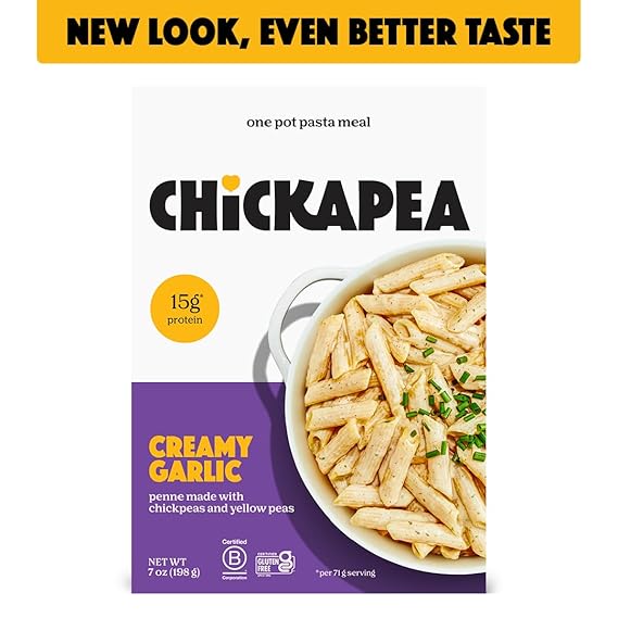 CHICKAPEA PASTA Creamy Garlic 7 OZ