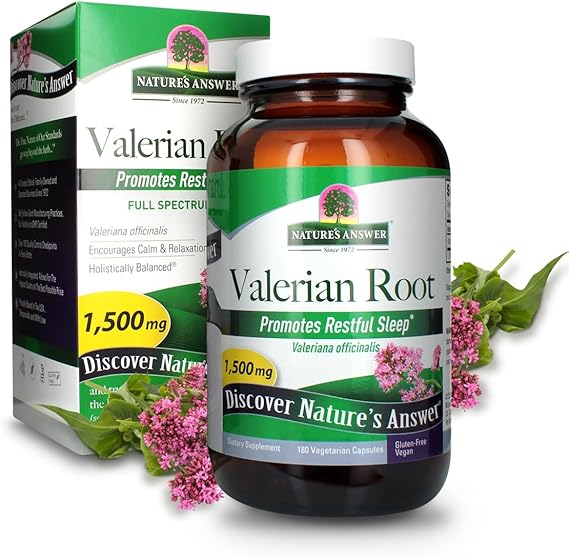 NATURE'S ANSWER VALERIAN ROOT 180C