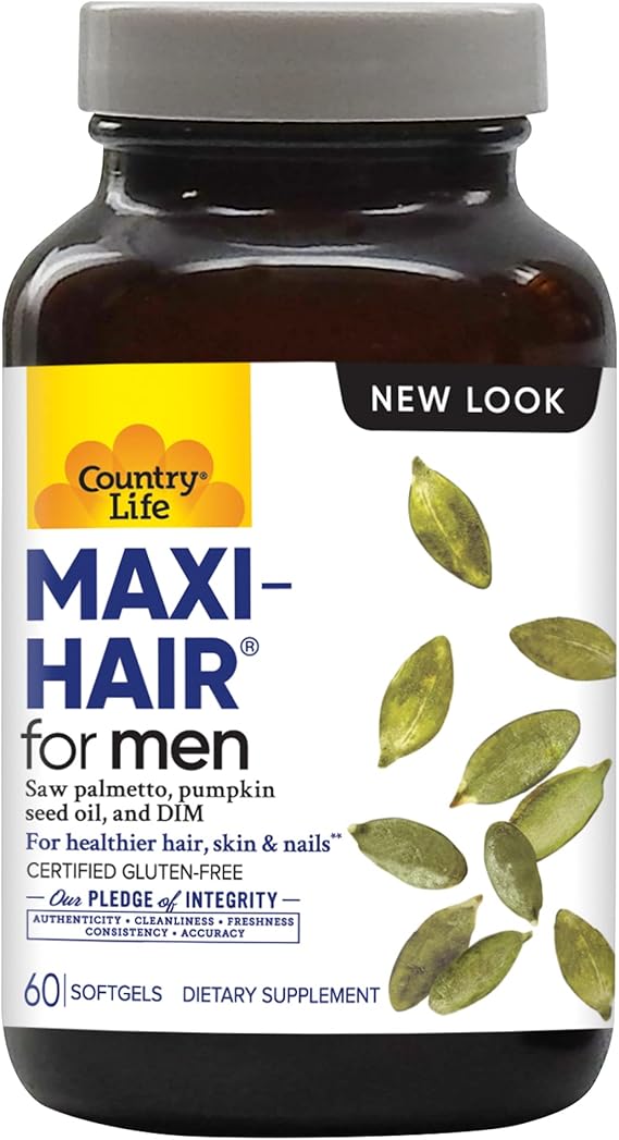 Country Life MAXI-HAIR FOR MEN 60 Softgel