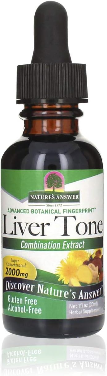 Liver Tone Alcohol-Free Liquid Extract 2000 mg 1 fl oz