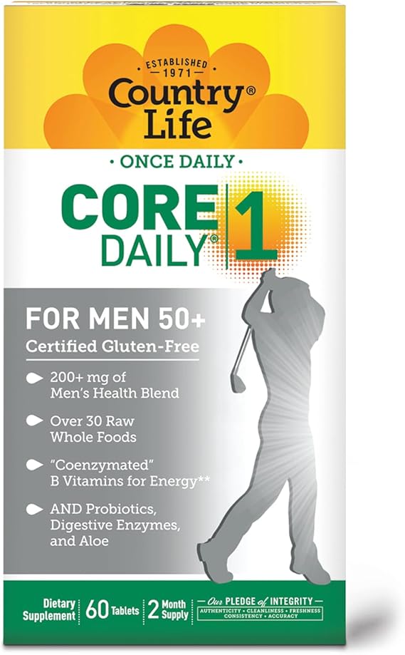 Country Life CORE DAILY 1 MEN'S 50+ 60 Tablet