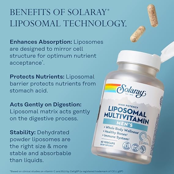 Solaray High Potency Liposomal Multivitamin Men's