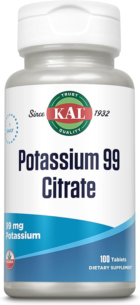 Kal Potassium 99 Citrate 100CT 99MG Tablet