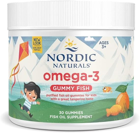 Omega-3 Gummy Fish Tangerine Flavor