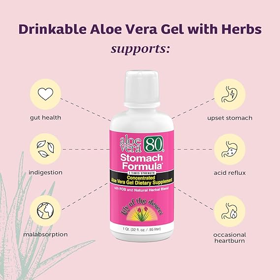 LILY OF THE DESERT AV 80 STOMACH FORMULA 32OZ