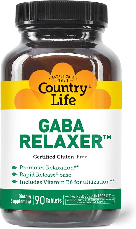 Country Life GABA RELAXER 90 Tablet