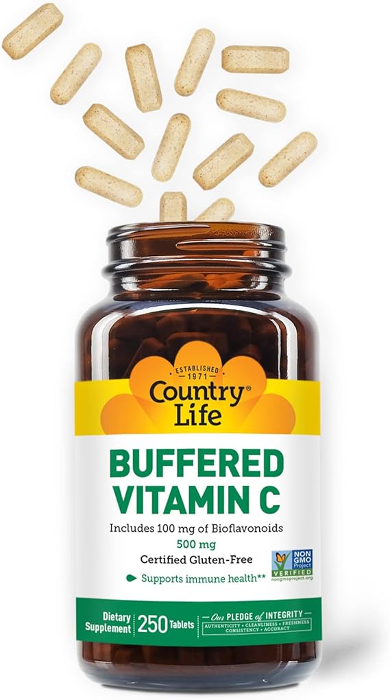 Country Life BUFFERED VITAMIN C 500MG 100 Tablet