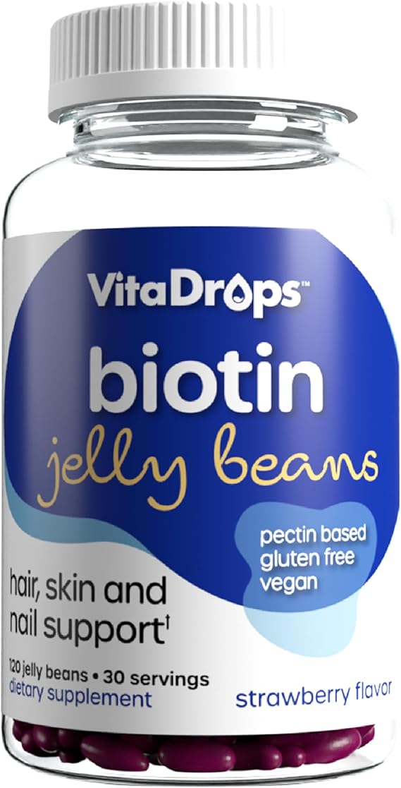 VITADROPS BIOTIN JELLYBEANS 120CT