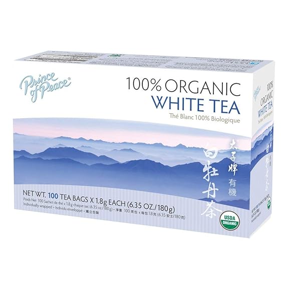 PRINCE OF PEACE ORGANIC WHITE TEA 100BAG