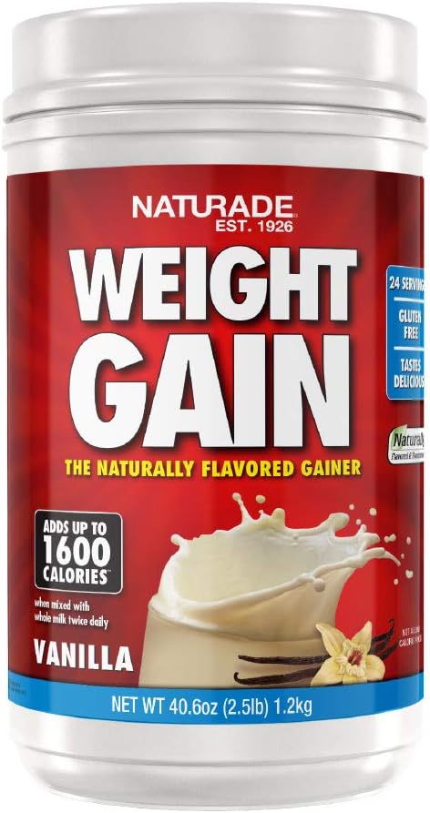 NATURADE WEIGHT GAIN PWD VAN 40.6OZ