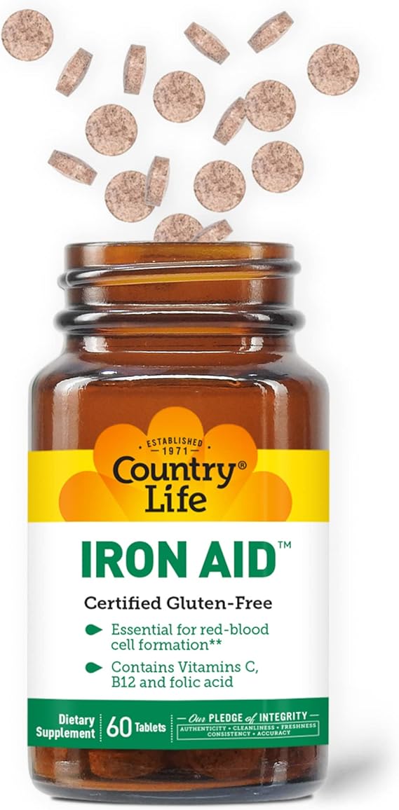 Country Life IRON-AID 60 Tablet