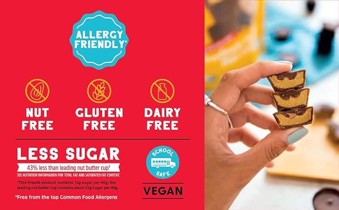 FREE2B Dark Choc Mint Mini Cups 3.5 OZ