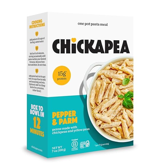CHICKAPEA PASTA Pepper & Parm 7 OZ