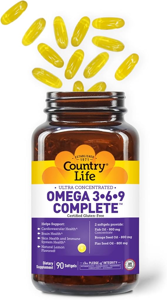 Country Life ULTRA OMEGA 3.6.9 COMPLETE 90 Softgel